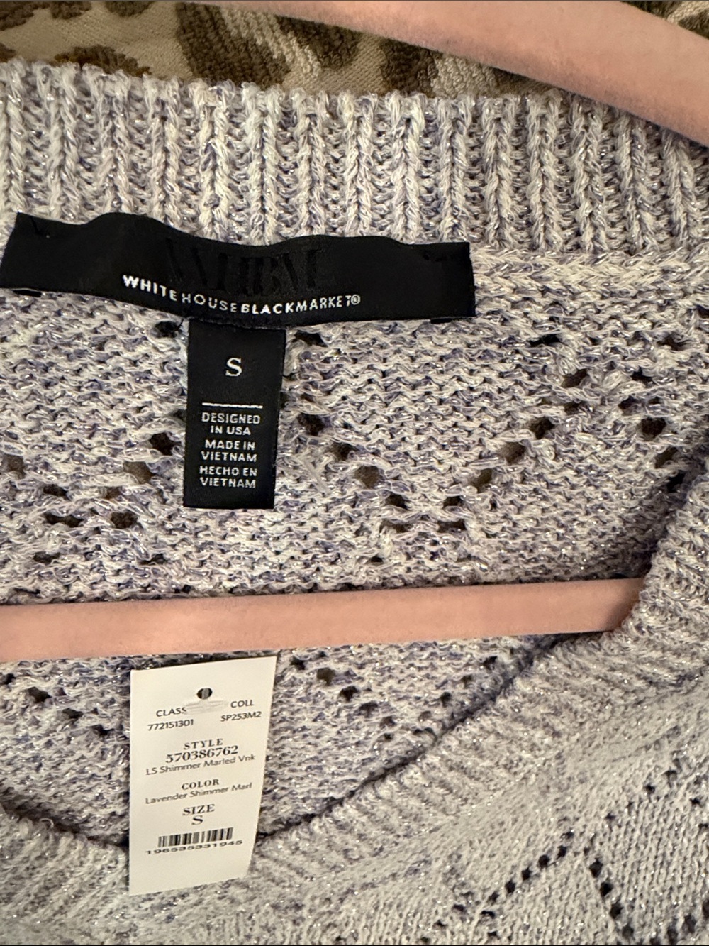 Pointelle Knit Sweater - Picture 2 of 2